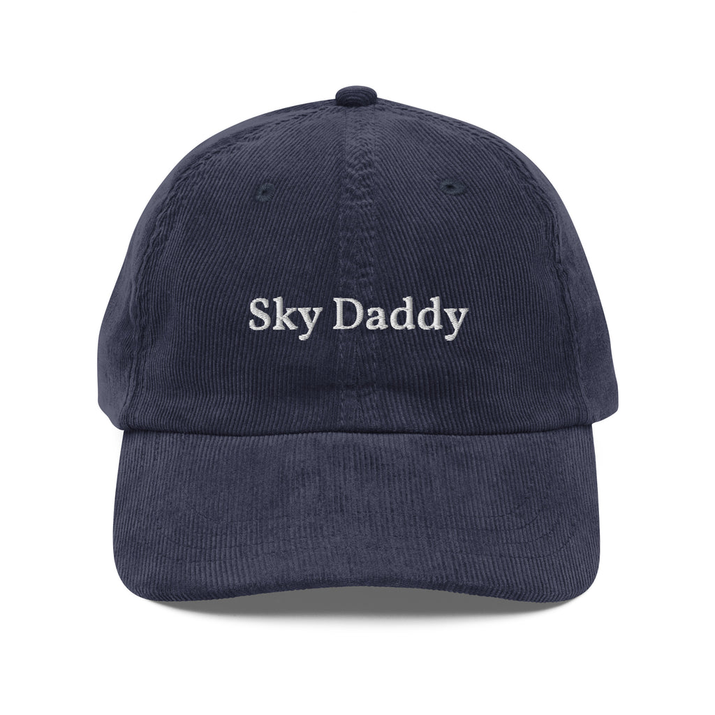 Sky Daddy corduroy cap